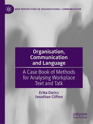 cover image of Organisation, Communication and Language